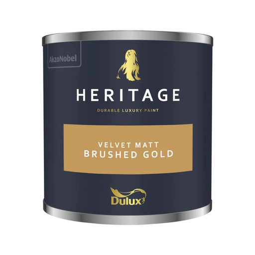 Dulux Heritage Tester 125ml Brushed Gold