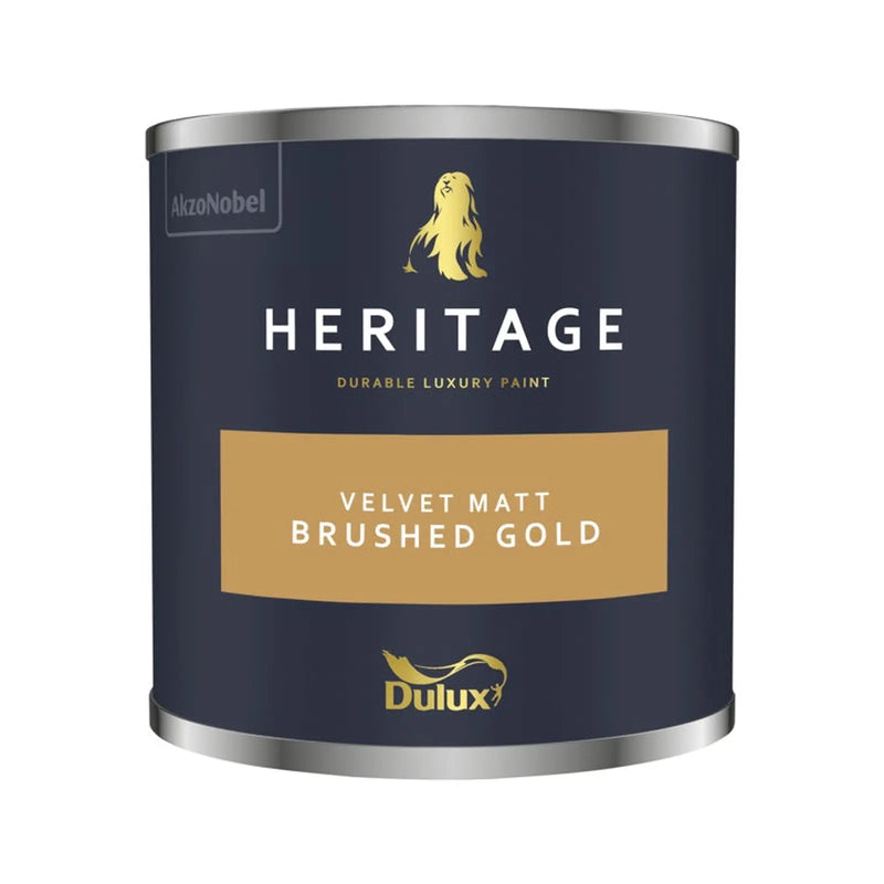 Dulux Heritage Tester 125ml Brushed Gold