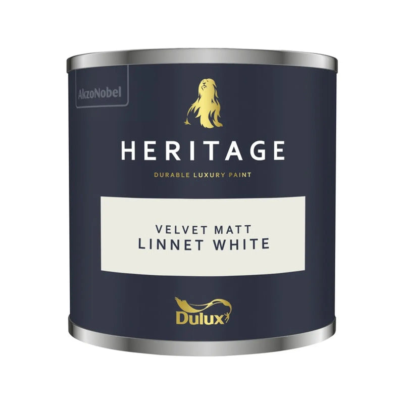 Dulux Heritage Tester 125ml Linnet White