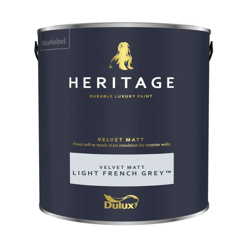 Dulux Heritage Matt 2.5L Light French Grey