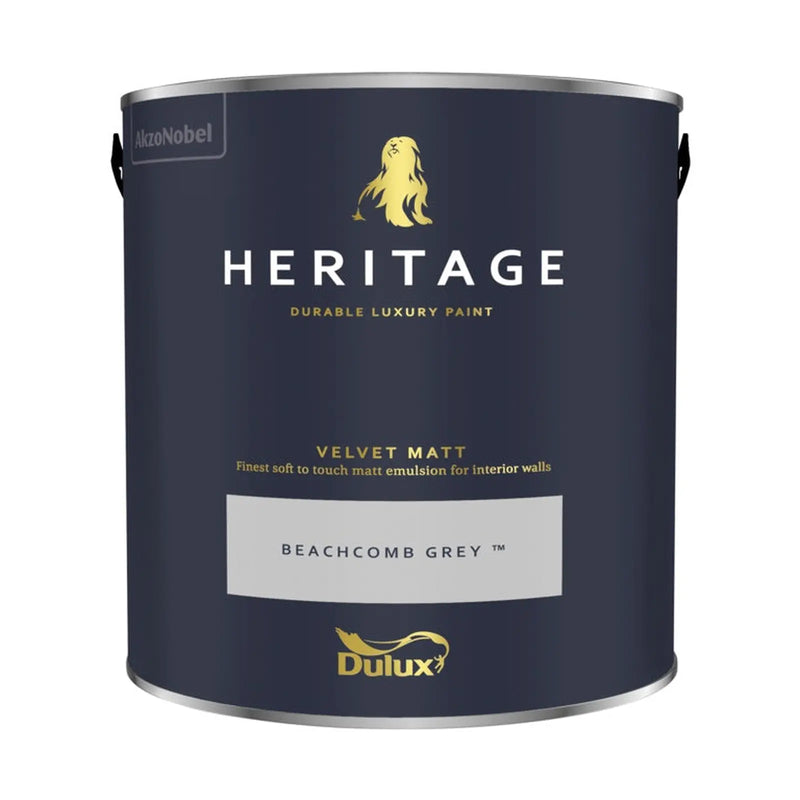 Dulux Heritage Matt 2.5L Beachcomb Grey