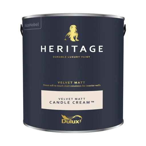 Dulux Heritage Matt 2.5L Candle Cream
