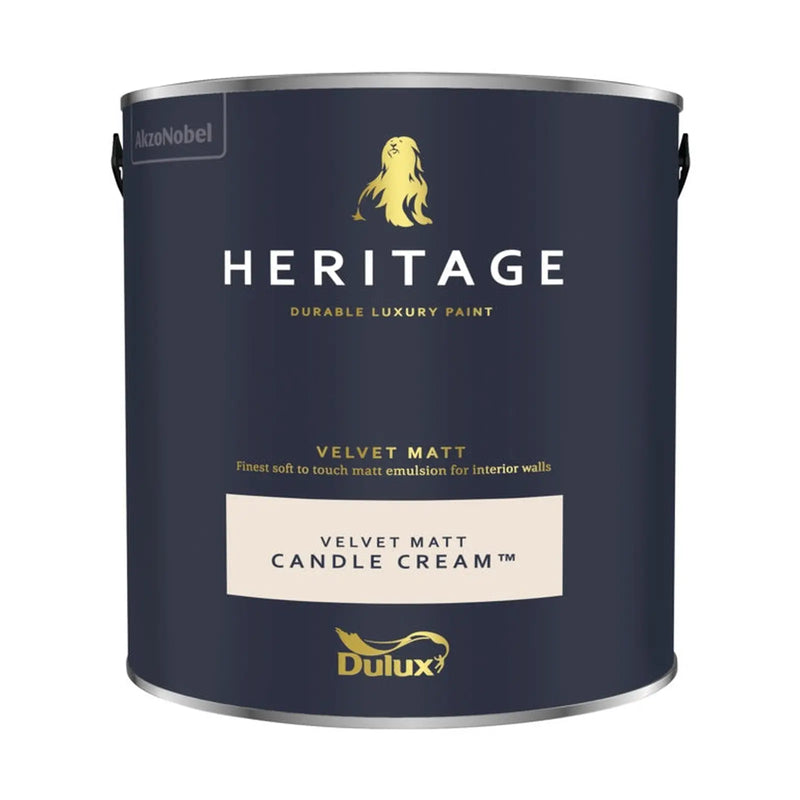 Dulux Heritage Matt 2.5L Candle Cream