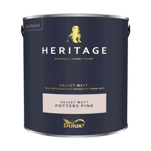 Dulux Heritage Matt 2.5L Potters Pink