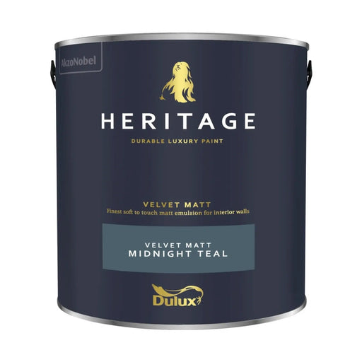 Dulux Heritage Matt 2.5L Midnight Teal