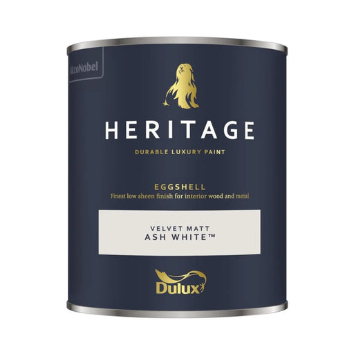 Dulux Heritage Eggshell 750ml Ash White