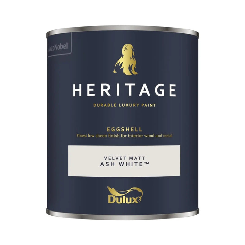 Dulux Heritage Eggshell 750ml Ash White