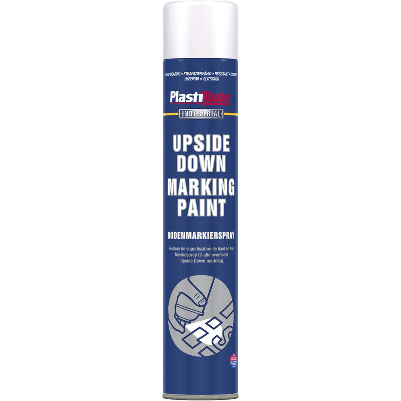 PlastiKote Upside Down Marking Paint 750ml White