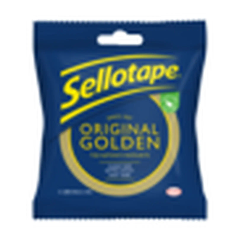 Sellotape Original Golden Tape 24mm x 35m