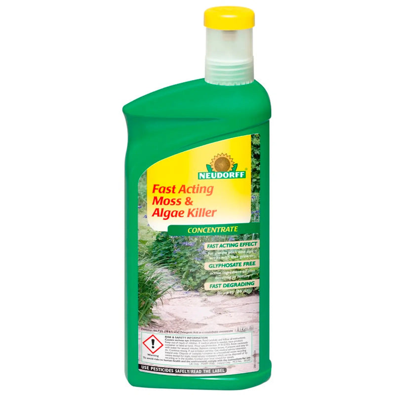 Neudorff Organic Moss & Algae Killer 1L Concentrate