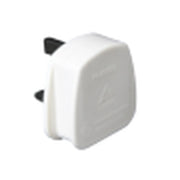 Securlec 3 Pin BS Plug White 13Amp 250V Display Box
