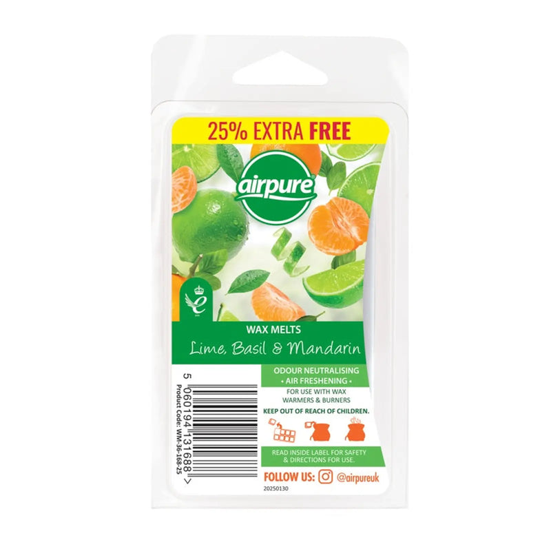 Airpure Wax Melts 25% Extra Free Assorted