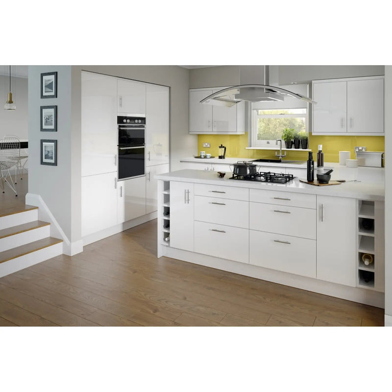 Gower Rapide+ Paris White Corner Base Unit 1000mm