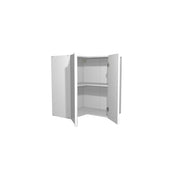 Gower Rapide+ Paris White L Shaped Corner Wall Unit 635mm
