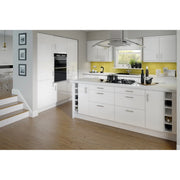 Gower Rapide+ Paris White L Shaped Corner Wall Unit 635mm