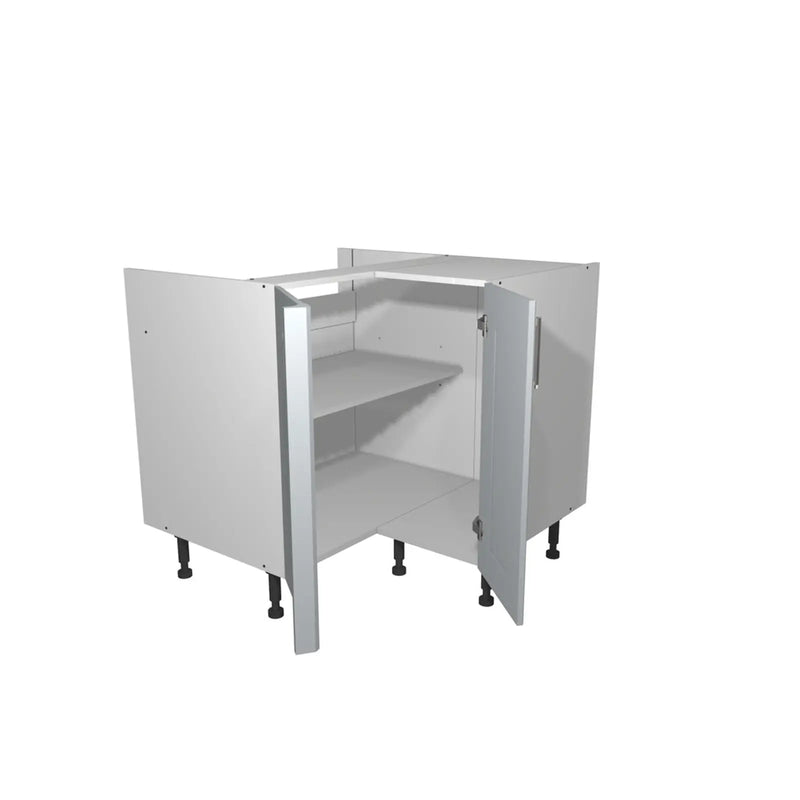 Gower Rapide+ Verona Grey L Shaped Corner Base Unit 900mm Box 2