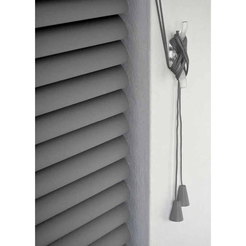 RENAISSANCE PVC Wide Venetian Blind Grey 45cm