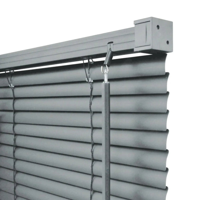 RENAISSANCE PVC Wide Venetian Blind Grey 75cm