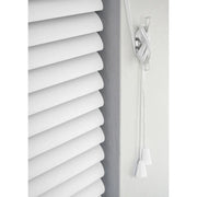 RENAISSANCE PVC Wide Venetian Blind White 165cm