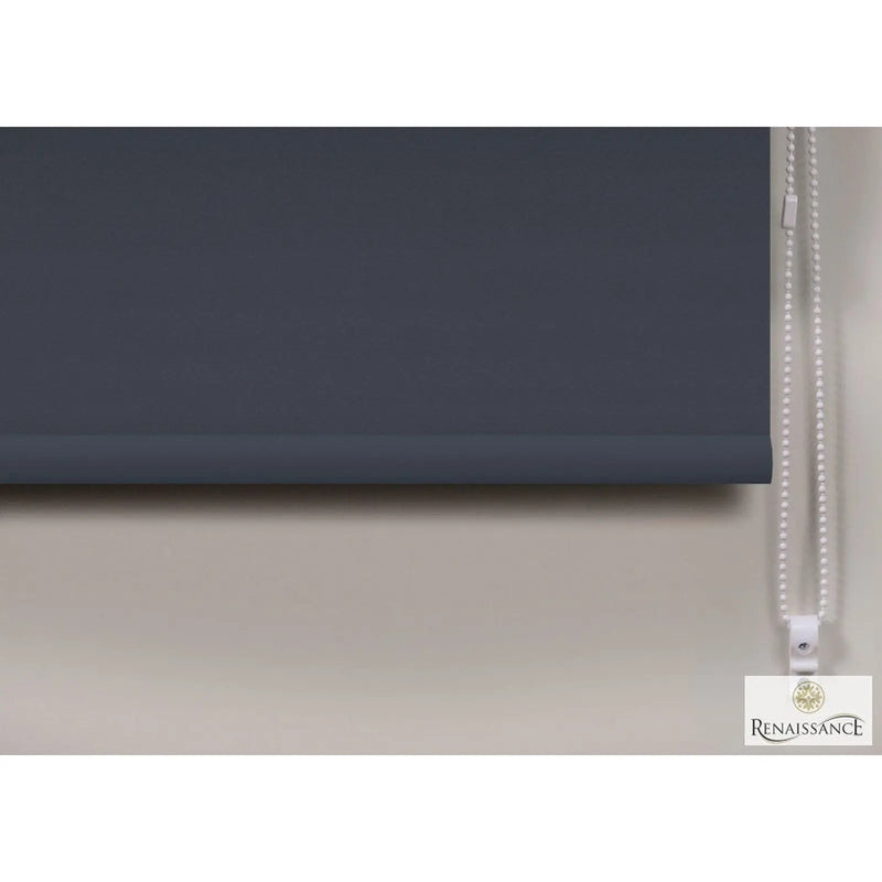 RENAISSANCE Classic Roller Blind Slate Grey 120cm