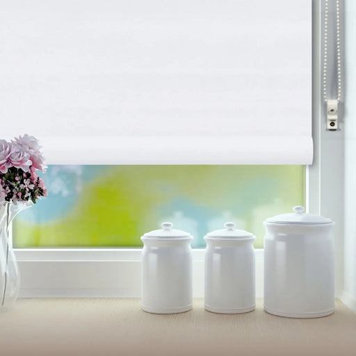 RENAISSANCE Classic Roller Blind White 120cm