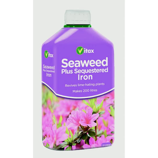 Vitax Seaweed Plus Sequestered Iron 1L