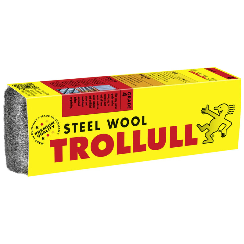 Trollull Steel Wool Grade 4 200g Sleeve