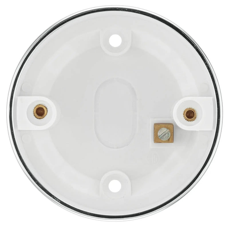 BG Decorative Chrome Ceiling Switch 2 Way 6amp