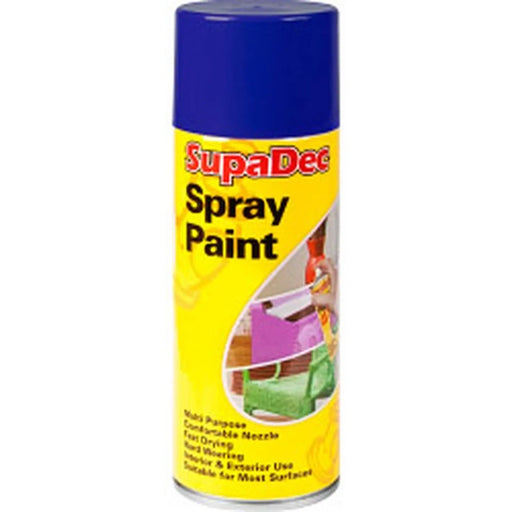 SupaDec Spray Paint 400ml Royal Blue