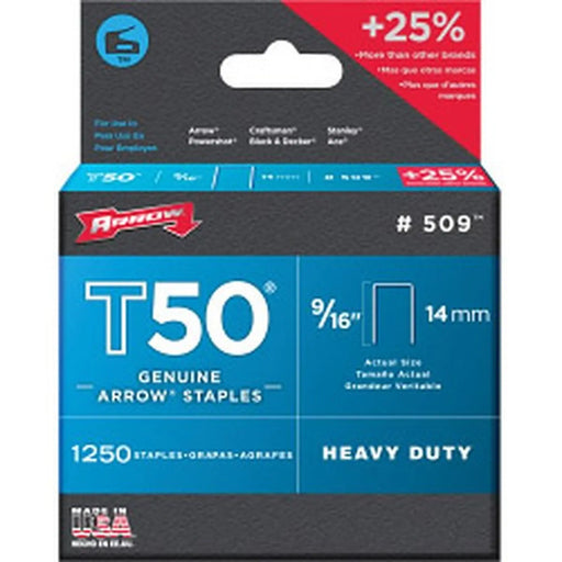 Arrow T50 Staples 14mm
