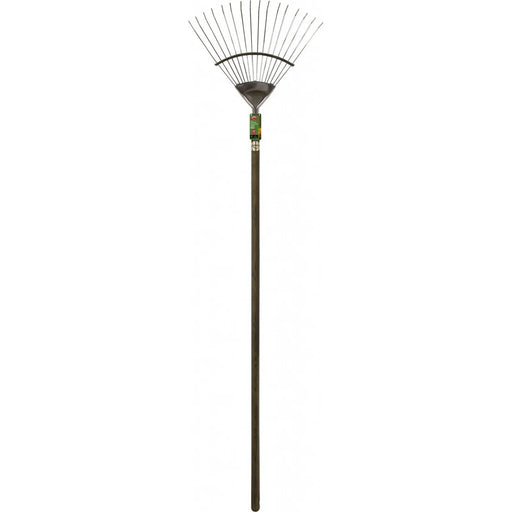 Ambassador Ash Handle Stainless Steel Lawn Rake Length: 184cm