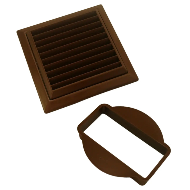 Oracstar Exterior Grille Wall/Ceiling Vent Brown