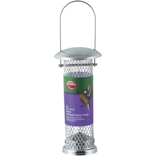 Ambassador Wild Birds Deluxe Sunflower Hearts Feeder