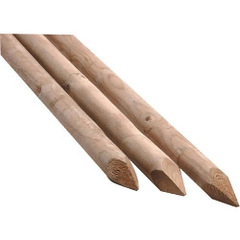 Ambassador Round Pine Softwood Tree Stakes 1.8m x 40mm