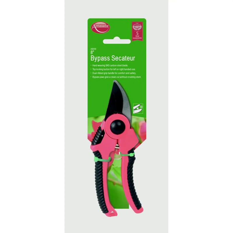 Ambassador Bypass Secateur 8"