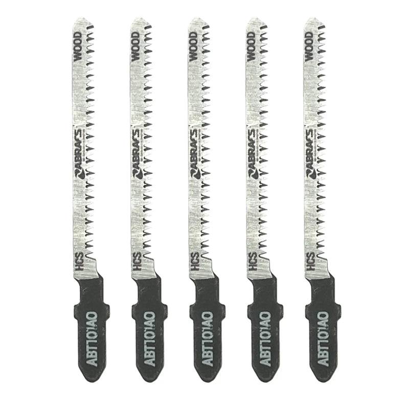 Abracs Jigsaw Blade For Wood Pack 5 77mm