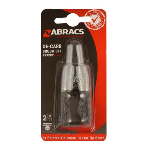 Abracs De-Carb Wire Brush Set 2 Piece