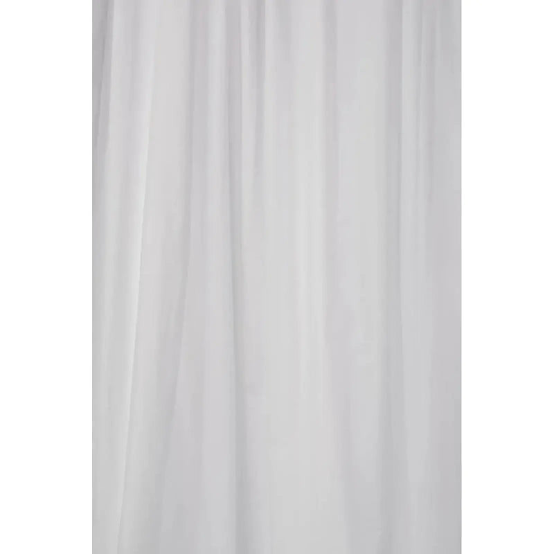 Croydex PVC Shower Curtain White