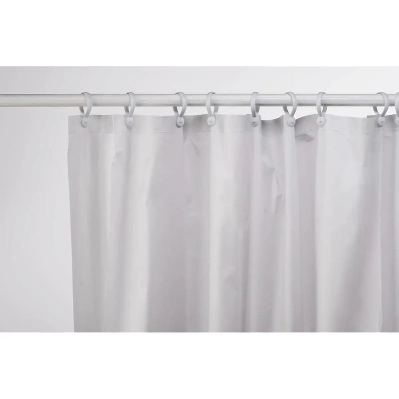 Croydex PVC Shower Curtain White
