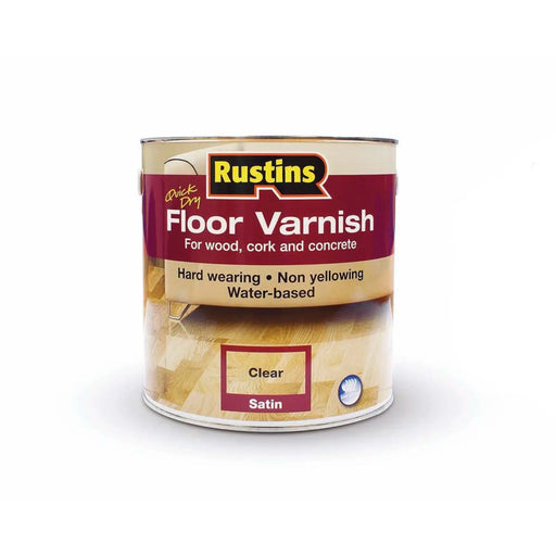 Rustins Quick Dry Acrylic Floor Coating Satin 2.5L