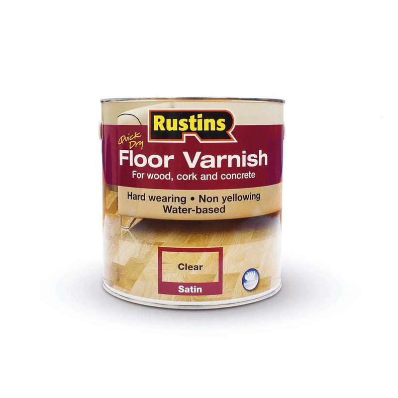Rustins Quick Dry Acrylic Floor Coating Satin 2.5L