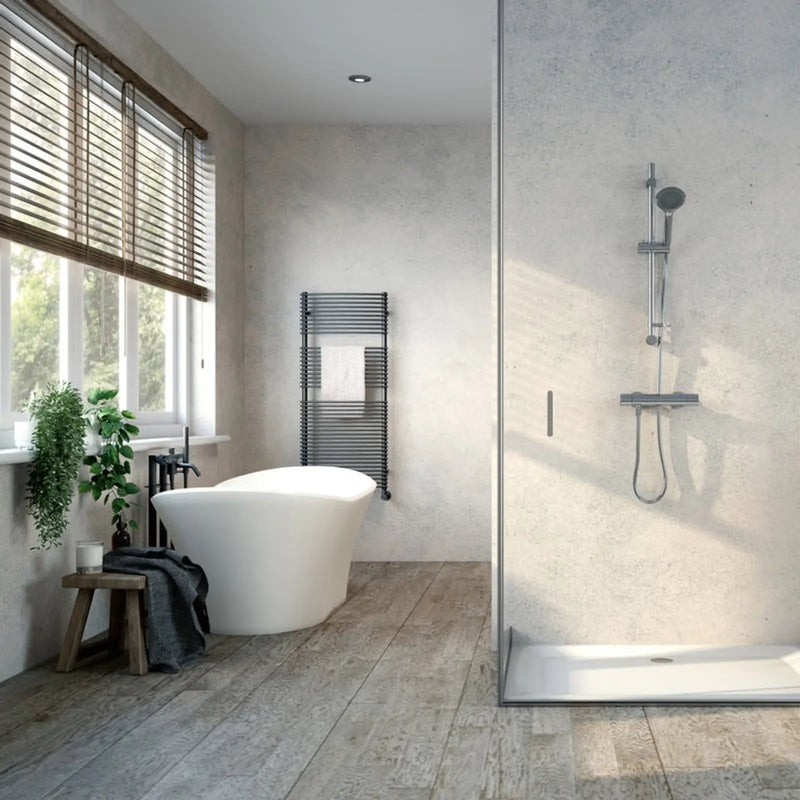 Aqualisa Round Bar Valve Mixer Shower Chrome