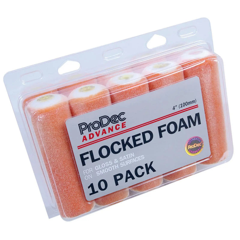 ProDec Advance 4" Flock Mini Rollers Pack 10