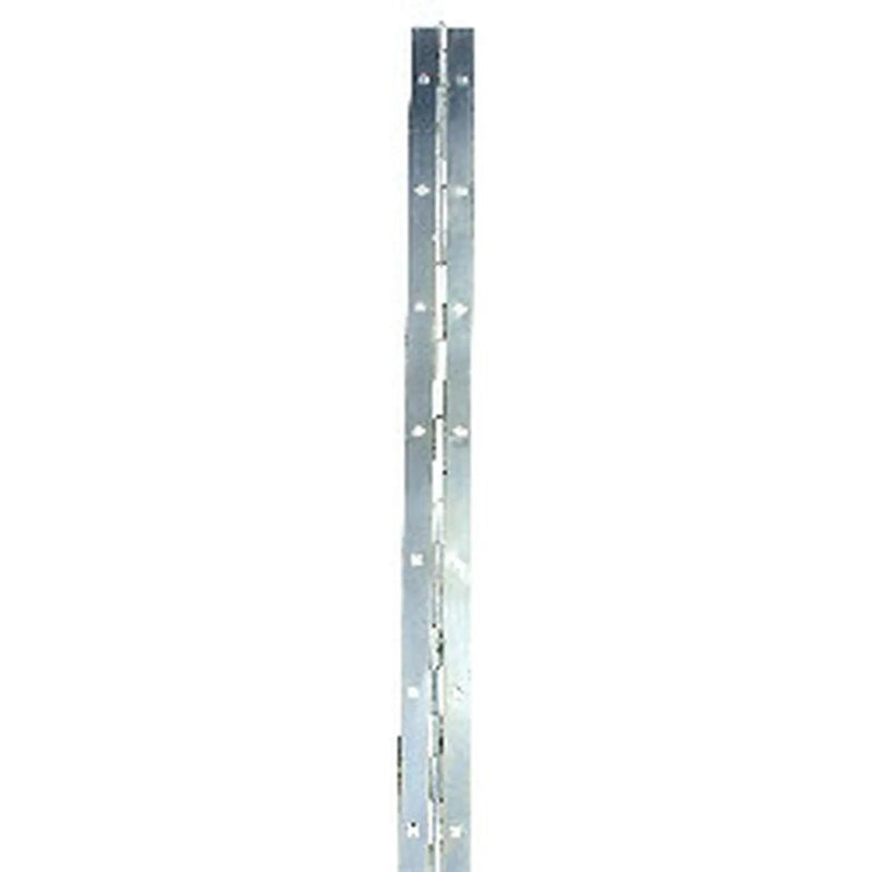 Securit Piano Hinge Zinc Plated Priced Per Length 6' x 1 1/4"