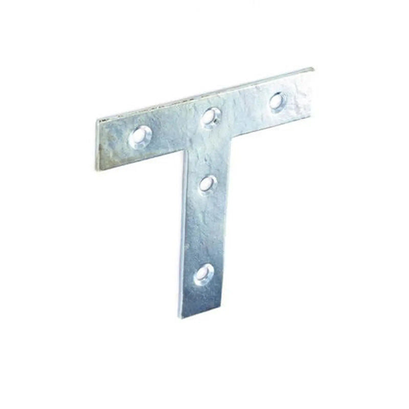 Securit Tee Plate Zinc Plated Pack 25 75mm