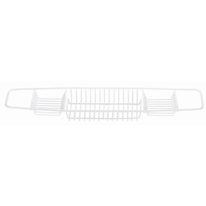 Blue Canyon Over Bath Rack White Plastic