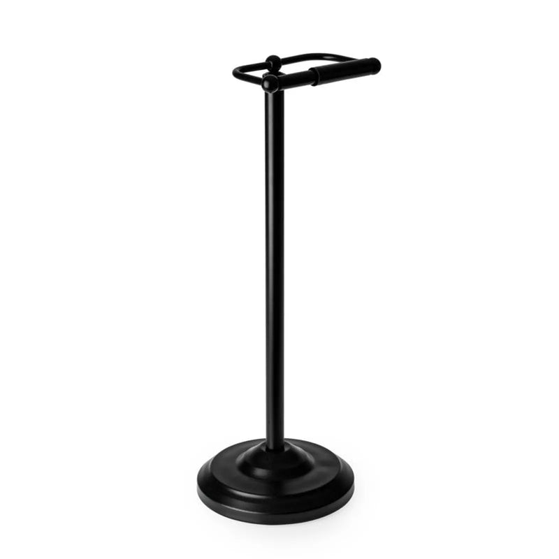 Blue Canyon Toilet Roll Holder Freestanding Black
