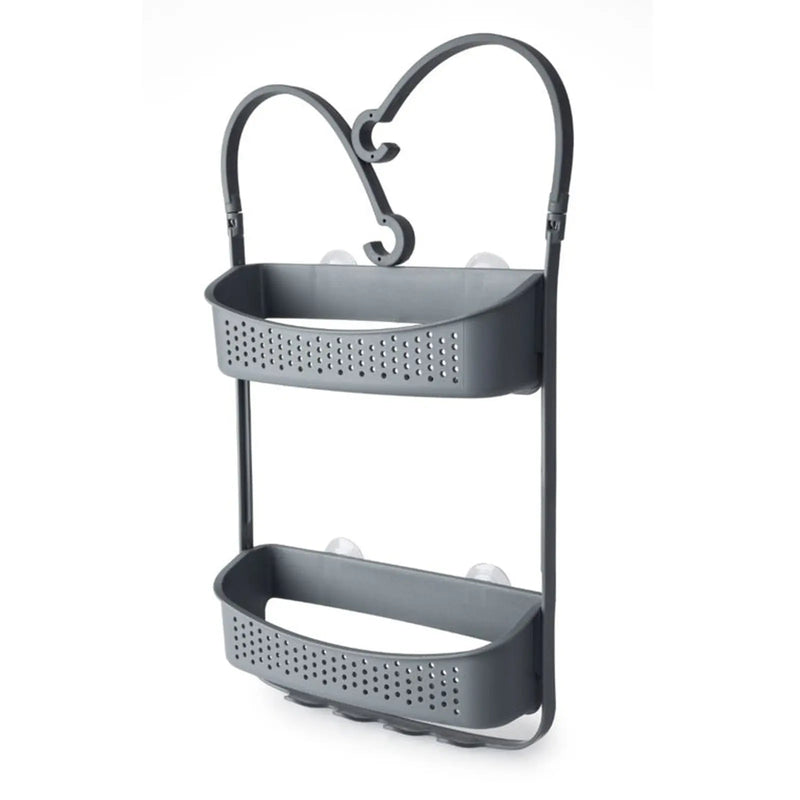 Blue Canyon Double Hanging Shower Caddy Grey
