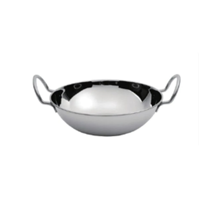 Basiks Stainless Steel Balti Dish 17cm