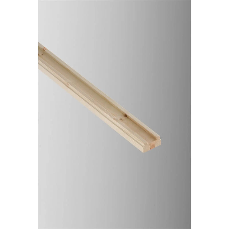 Cheshire Mouldings Base Rail Pine 32 x 62mm x 2.4m